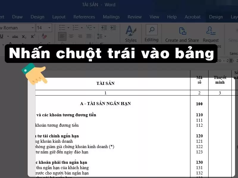 cach khac phuc loi bang trong word bi tran ra le ZETZ